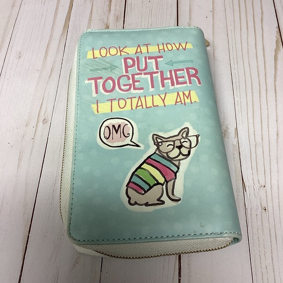 French Bulldog Filofax Style Planner - Picture 2 of 13